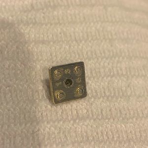 Authentic Valentino 2 replacement  studs with back .